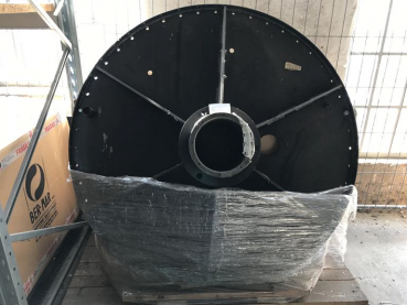 Bearing flange,rear panel,P470,SI70