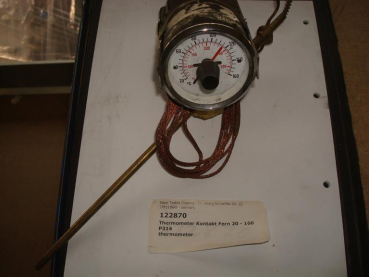 Remote thermometer,20-160°C,M14x1,5mm,250mm length,4500mm measurement connection,P445,P470,A80,A125