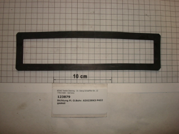 Gasket,square,62x239x3mm,P422
