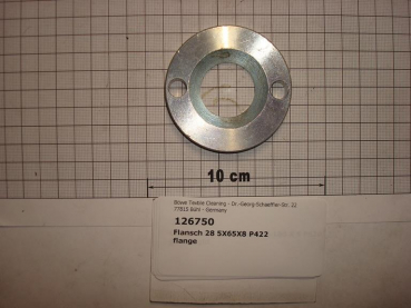 Flange 28,5x65x8,for refrigeration unit