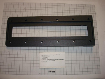 Flange for tank sight glass,square,12-holes,P445,P470,SI70