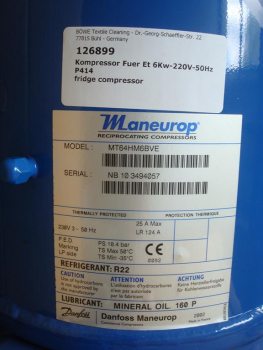 Cooling compressor,MT64HM6,R22,230V-50Hz,6KW