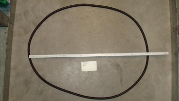 Gasket,round,364x680mm,square cord,glued,P470