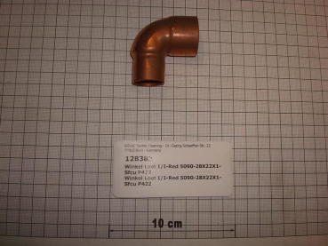 Soldering angle,I/I,28x22mm,copper,reduced