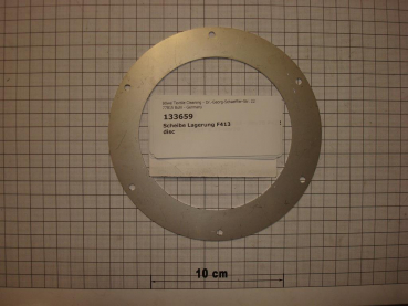 Washer for bearing,107,5x150x1,5mm,A2,P525-540