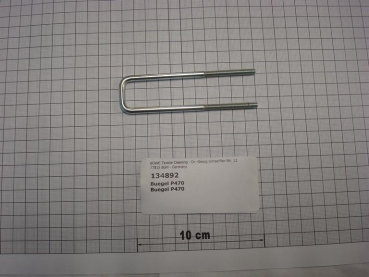 Shackle for button trap P445-470/SI70