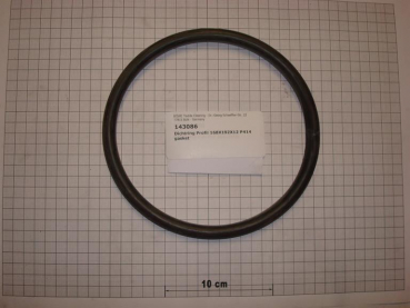 Gasket,round,168x192x12mm,perbunan N,button trap P414