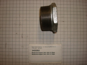 Reducing nipple,241V5025,O/I,2"x1",galvanized