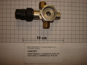 Shut-off valve 1"- 12