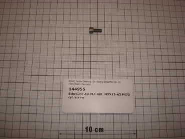 Cylinder screw DIN912,M5x12mm,A2 stainless steel