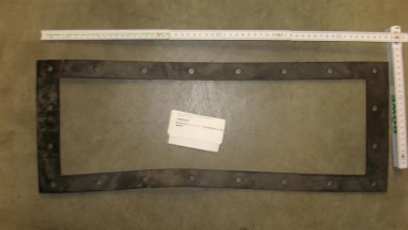Gasket,square,225x603x5mm,20-holes,P422