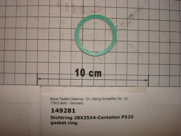 Gasket,round,28x35x4mm,centellen