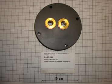 Lower flange for dosing unit DG18