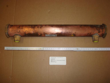 Solvent cooler,heat exchanger,1 1/4"x3/4",0,25m²,22kW,536mm,P532-540