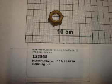 Compression fitting,cap nut,63-12