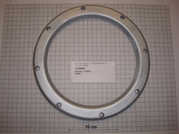 Flange for tank sight glass 3