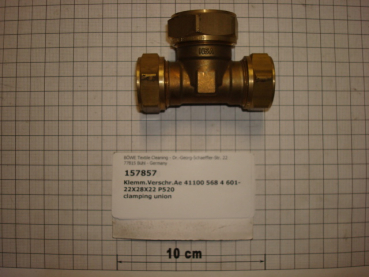clamping union T-Piece 1-22X28X22 P520