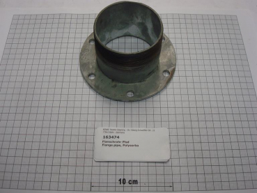 Flange pipe,nipple 3",Polysorba