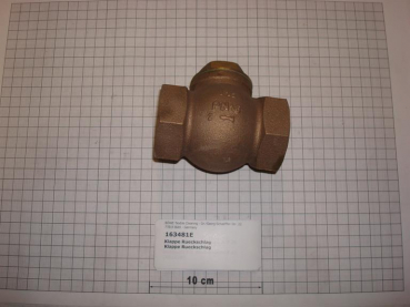Check flap 1 1/2", red bronze