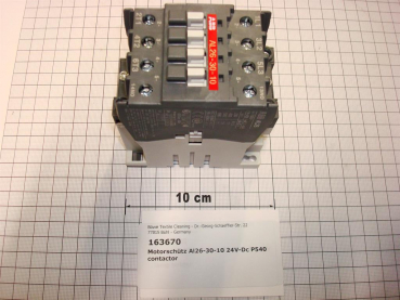 Motorschütz AL26-30-10, 24V-DC