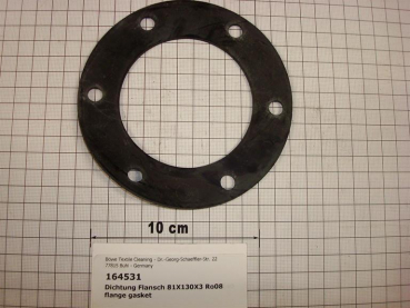 Gasket,round,81x130x3mm,6-holes,P520-540,SI70