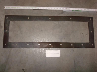 Gasket,square,213x595x4mm,16-holes,air duct,P470,SI70