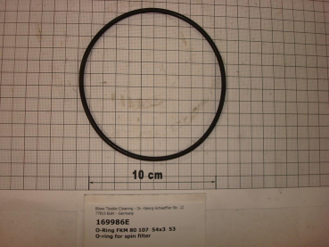 Dichtung,rund,107,54x114,5x3,53mm, O-Ring,Viton,Schleuderfilter