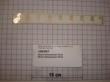 Scale,work tank,P532,sticker