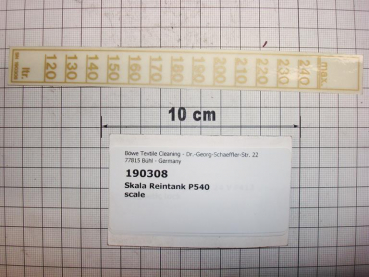 Scale,120-240l,clean solvent tank,P540,sticker