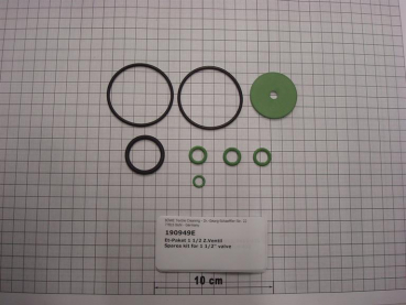 Spares kit for slanted seat valve 164226