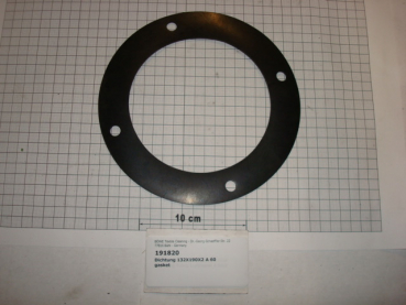 Gasket,round,132x190x2mm,4-holes,for fan,P564,K540