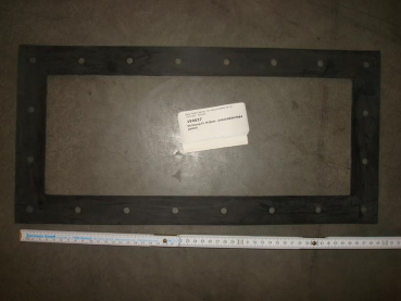 Gasket,square,244x505x4mm,20-holes,P564
