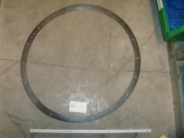 Gasket,round,600x666x3mm,18-holes,P564