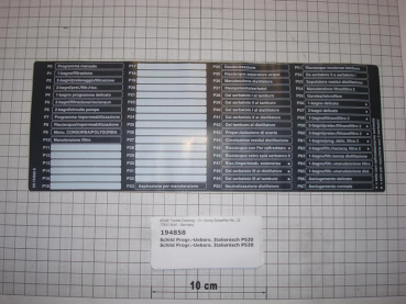Program sticker Italian, 5th gen