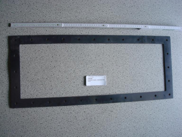 Gasket,square,304x745x4mm,28-holes,P564