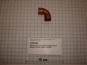 Soldering angle,I/I,5090-A16x90,copper