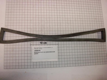 Gasket,square,52x382x10/16mm,lint filter in the air duct,SI70,M70,P5100