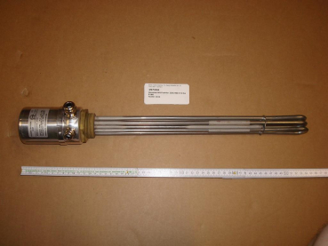 Heating element,6KW,400V,1 1/2",430mm,with thermostate,230/400V,P532,distillation