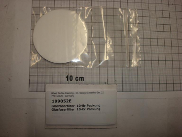 Filter, glass fibre, PMS 2000