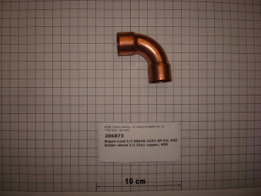 Soldering angle,I/I,22mm,copper,5002a,K50