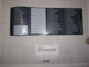 Program sticker,English,P5100,SI70