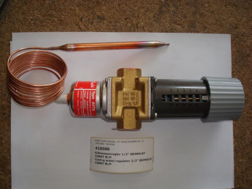 Cooling water regulator,DN15,1/2",water saving valve,with sensor,distillation,COMET P/M