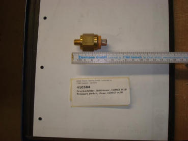 Pressure switch,1/8",NC,COMET P/M,200-900 mbar