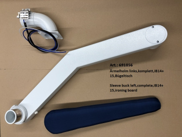 Sleeve buck left,complete,IB14+15,ironing board