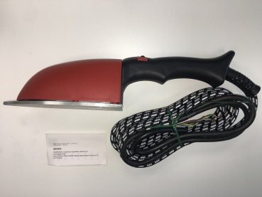 Hand finisher with polished heating plate,without brush,e.g.for shirt finisher