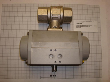 Ball valve with pneumativ drive,1 1/4",type F,NC,K540