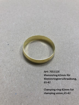 Klemmring 42mm für Klemmringverschraubung