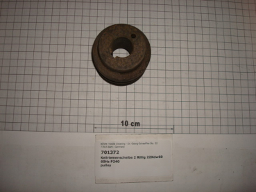 V-belt pulley,2 grooves,dia22mmxDW60/64mm,60Hz,P240-300