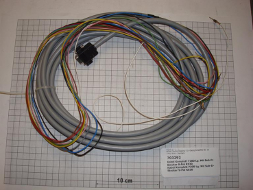 Cable,9-pin-Sub-D,female,7200mm,K16