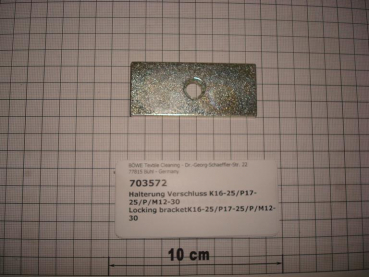 Locking bracket P/M 12-30